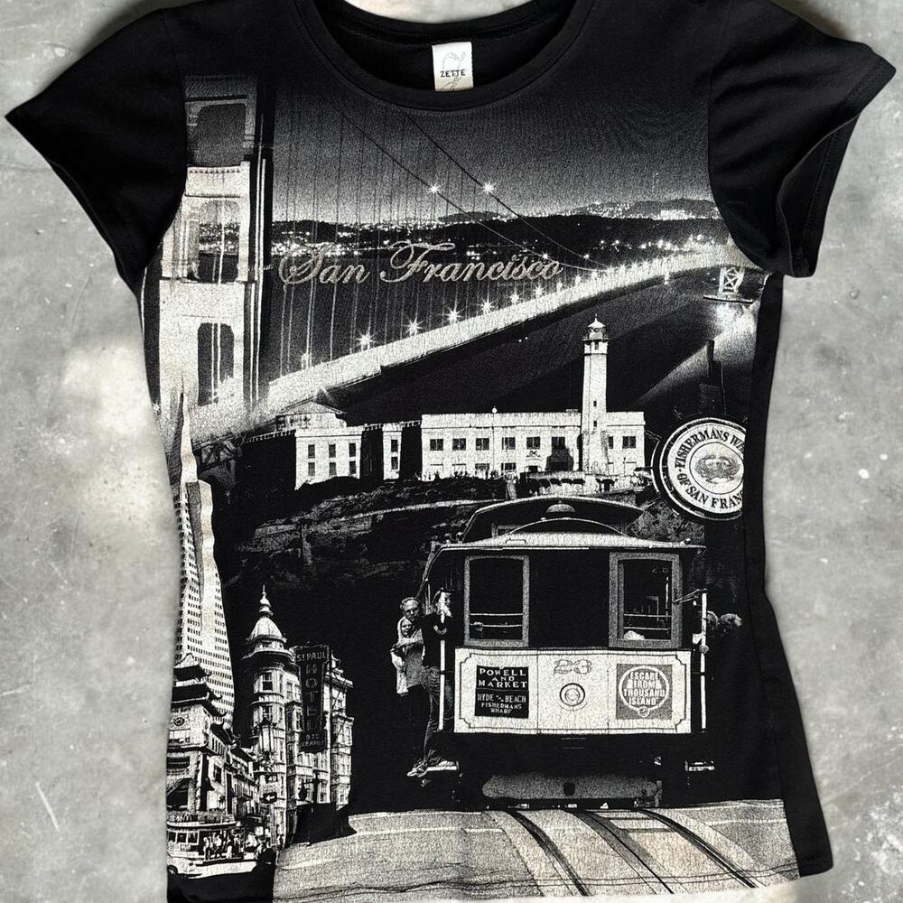 San Francisco Glitter Tee